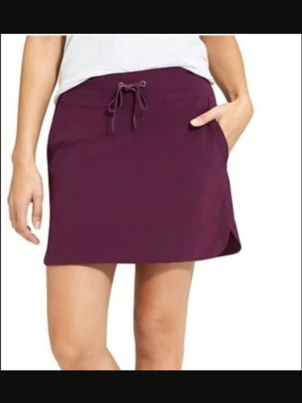 Athleta Midtown Skort Athletic Plum Berry Size 12